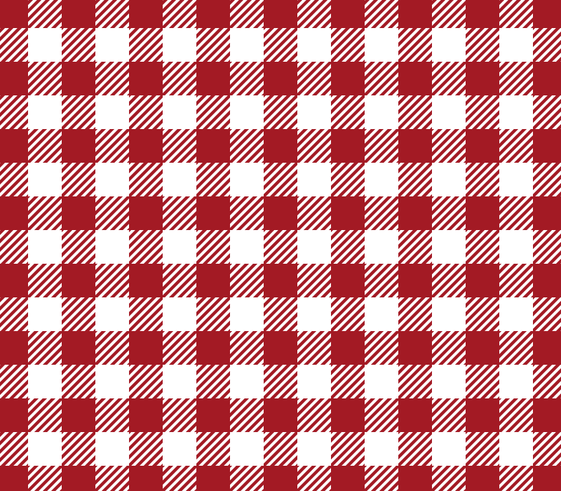 Red Gingham Vector Pattern (SVG)