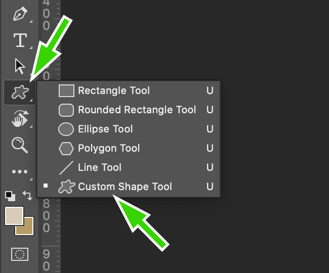 custom shape tool photoshop cc free download